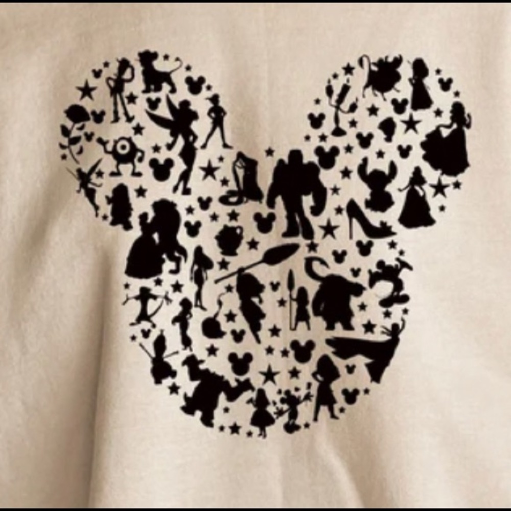 Disney theme sweatshirt